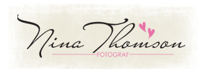 Bröllop & Porträtt Fotograf Nina Thomson Lidingö logo